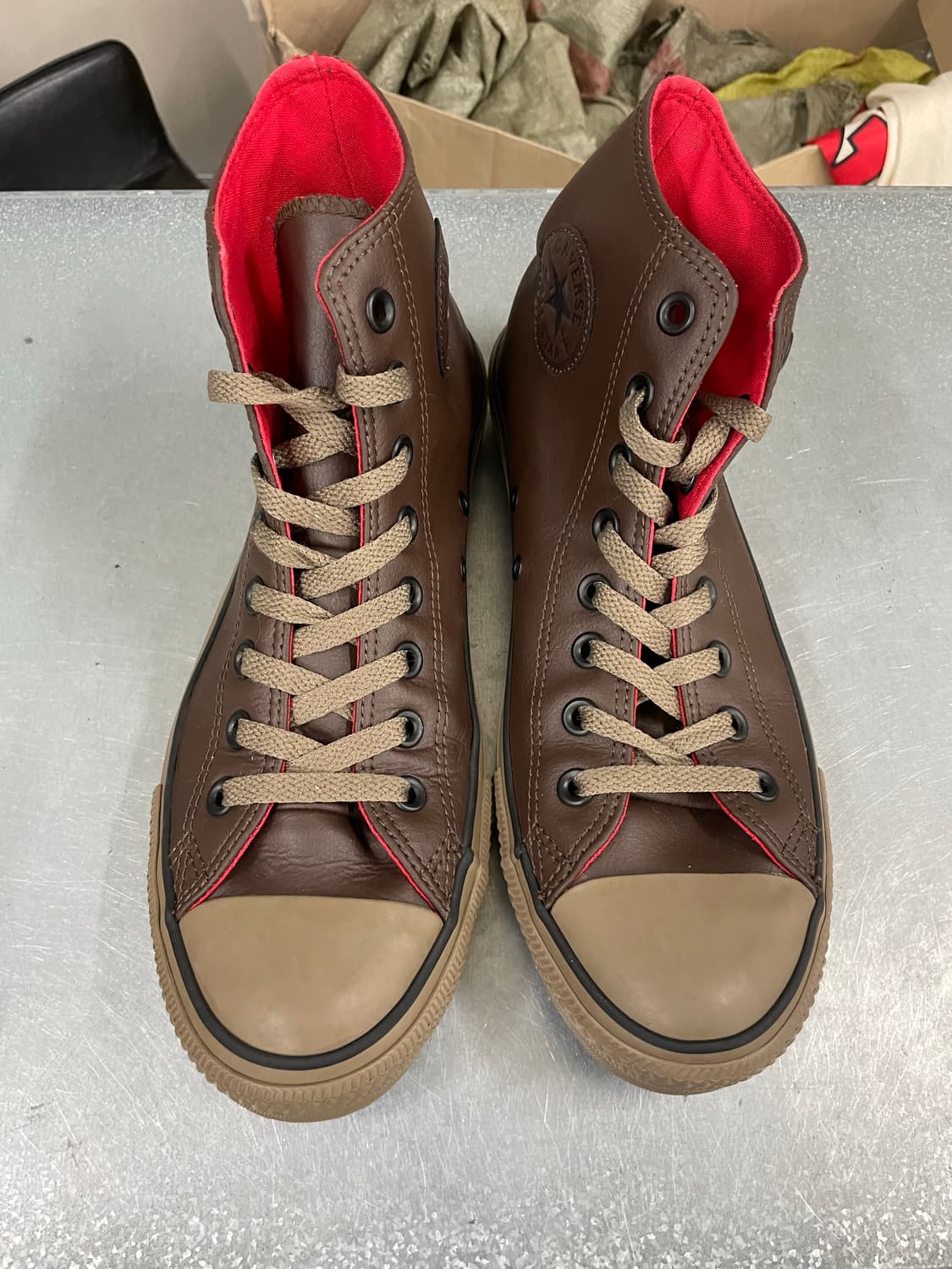 컨버스 올스타 하이 브라운 270 상품이미지5