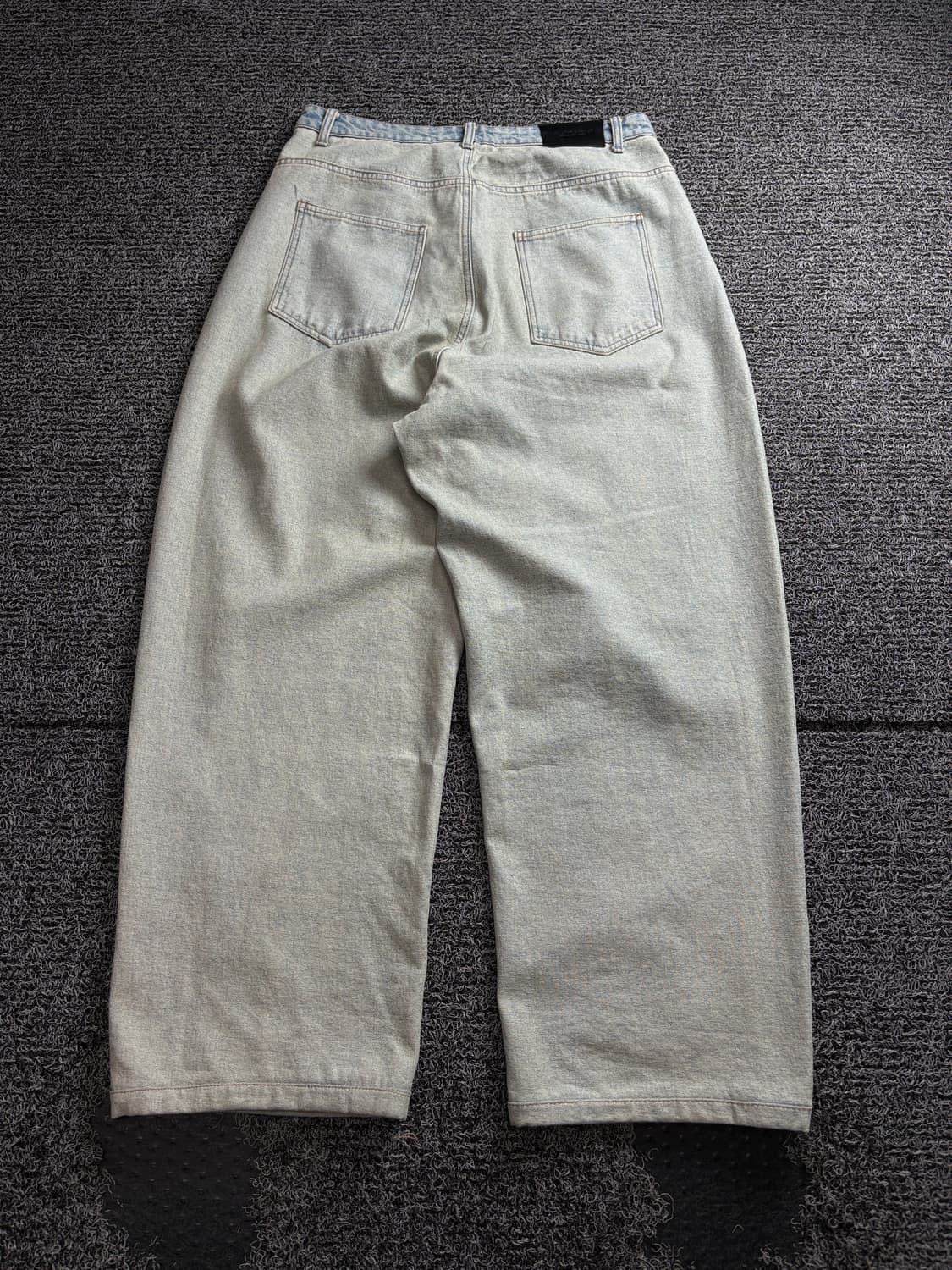 플레이버리즘 인사이드 아웃 와이드 데님 팬츠 3755 상품이미지4