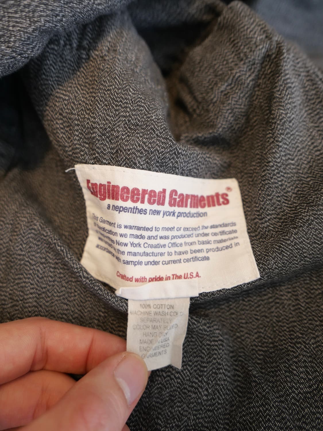 엔지니어드 가먼츠 사파리 자켓 상품이미지8