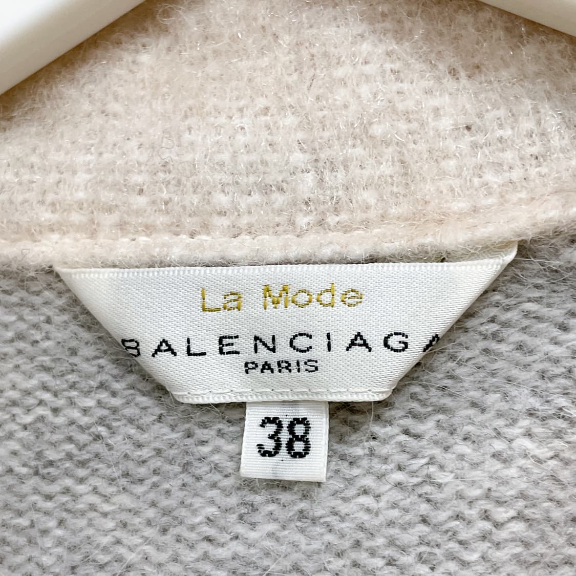 발렌시아가 울 앙고라 니트 집업 상품이미지4