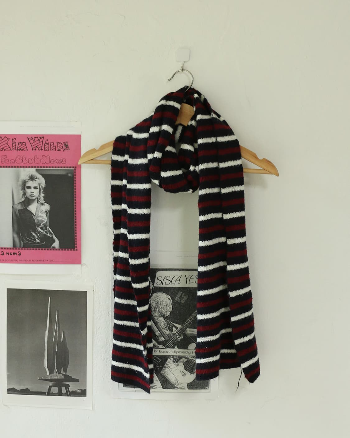 빈티지 스트라이프 목도리 상품이미지1