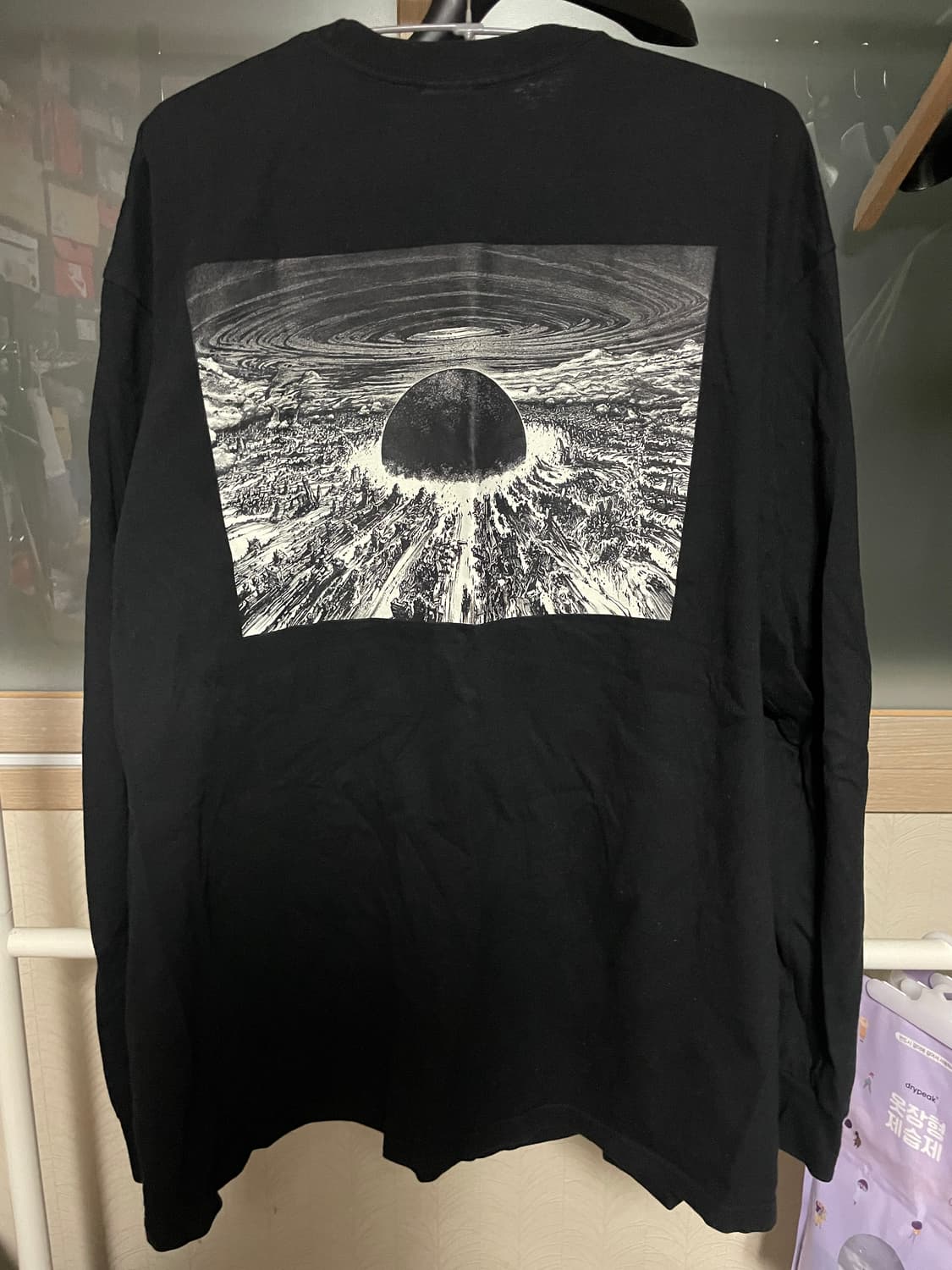 슈프림 아키라 롱슬리브 블랙 상품이미지2