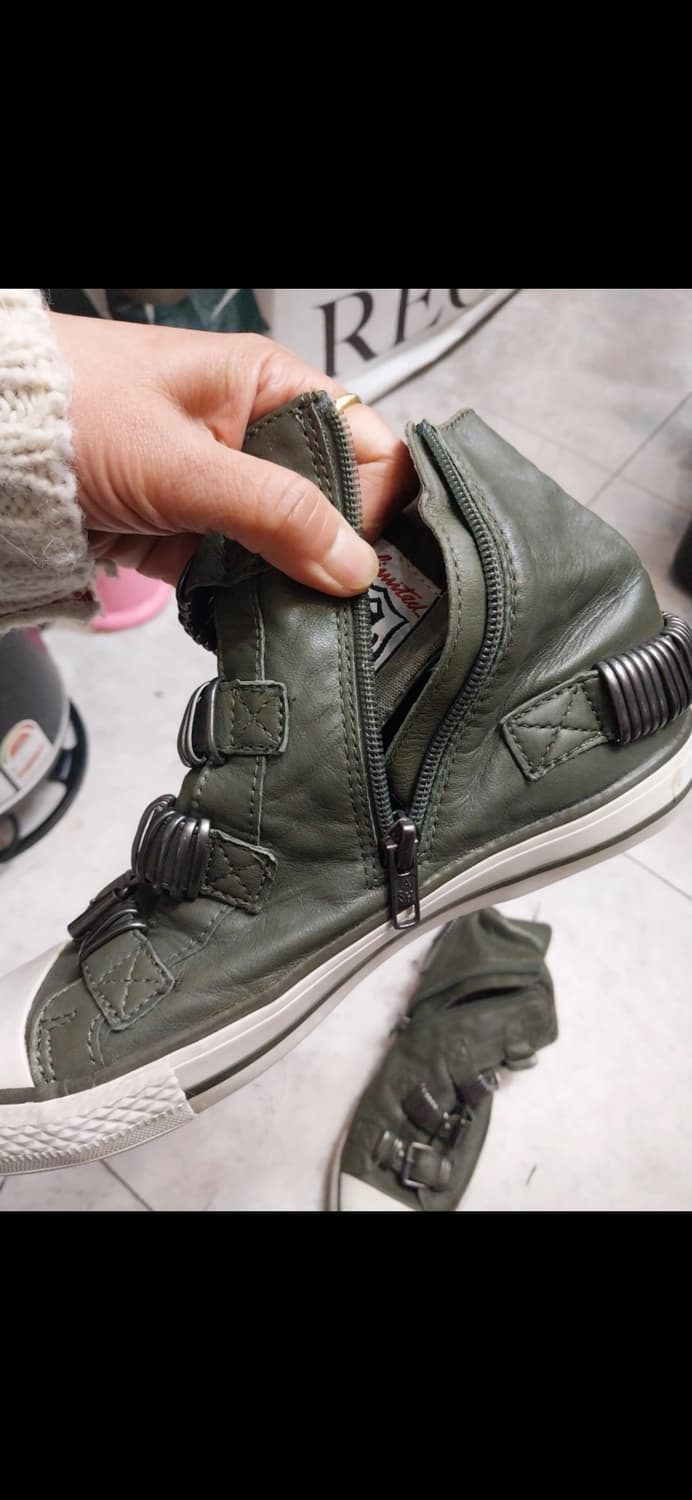 Ash 아쉬 레더 버클 스트랩 하이탑 스니커즈 240~245 상품이미지4