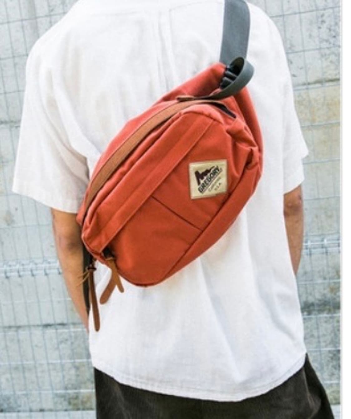 그레고리 오렌지 크로스백&힙색 상품이미지5