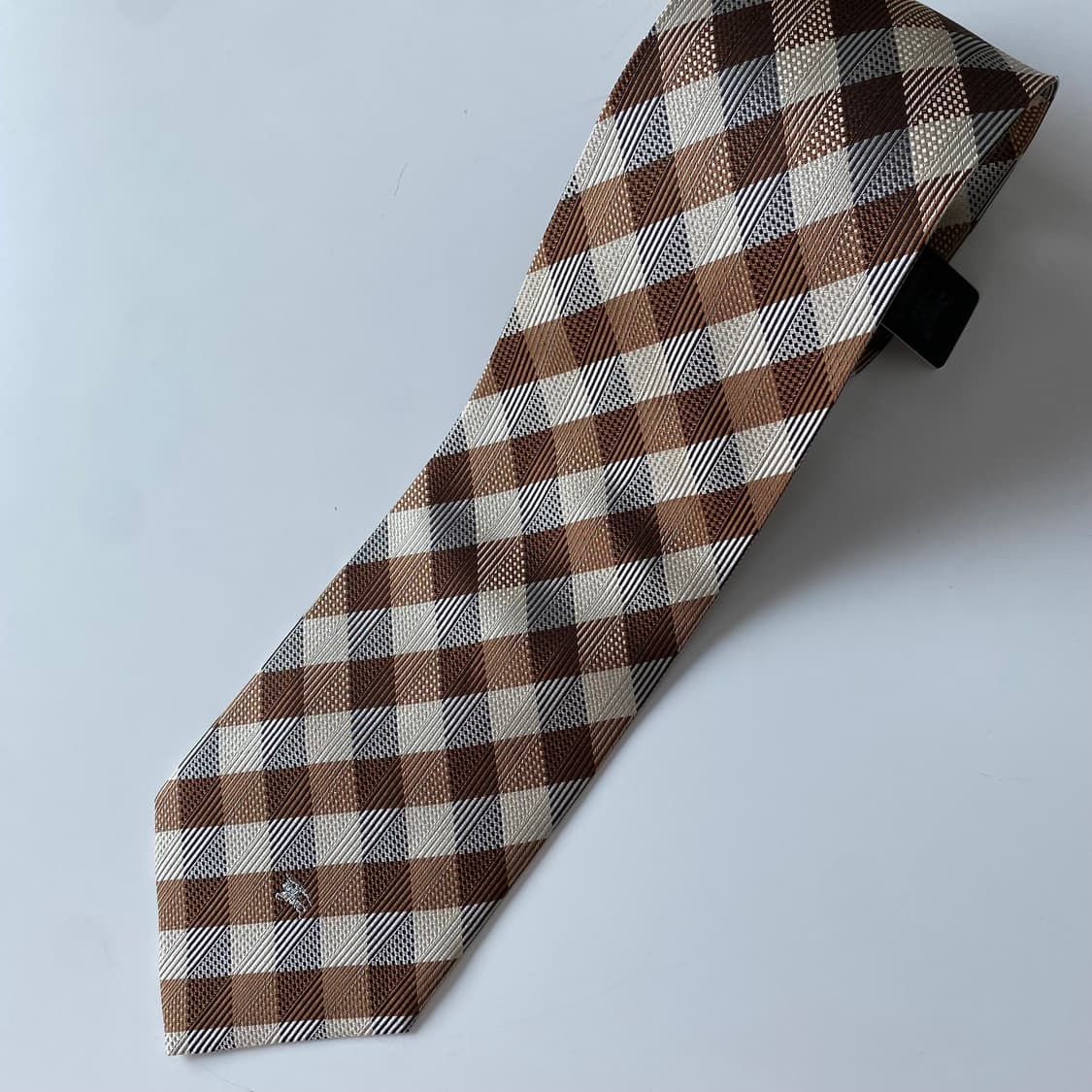 미사용품 택달린 버버리 심플로고 명품 정품 넥타이 (Burberry) 상품이미지5