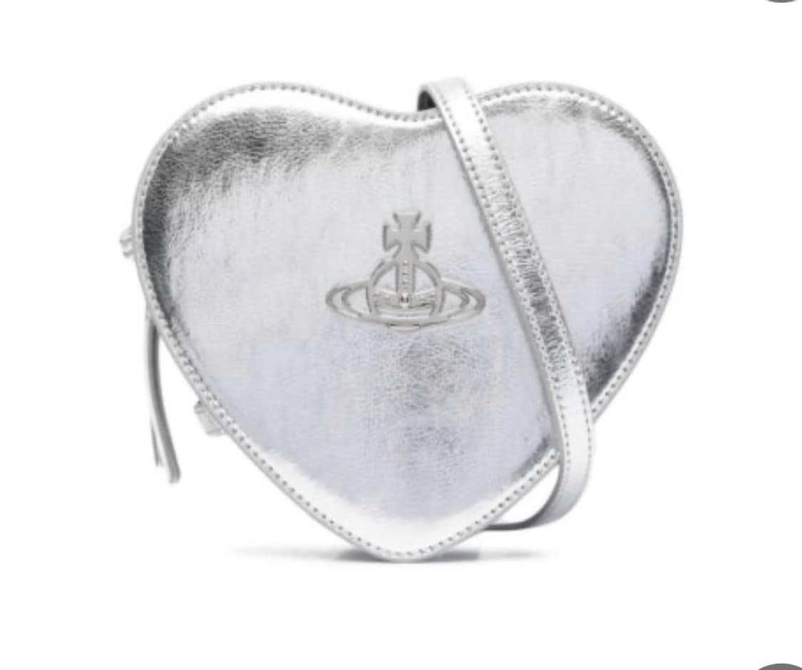 비비안웨스트우드 루이스 하트 크로스백 실버 상품이미지1