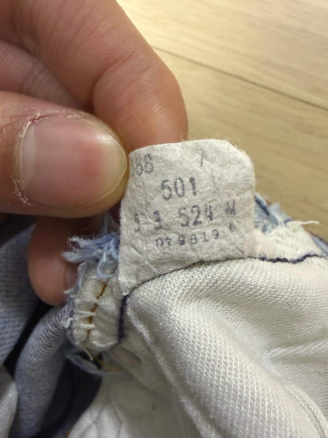 리바이스 501 66후기 셀비지 34x36 상품이미지7