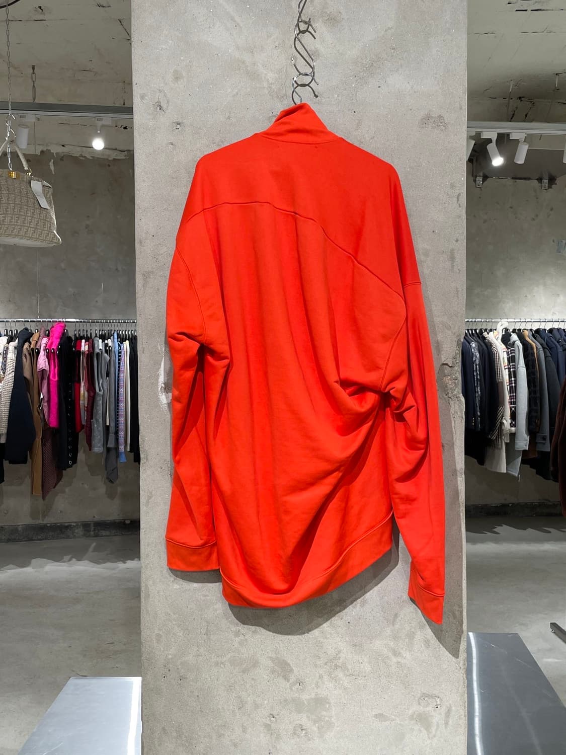 마르케스 알메이다 오렌지 에이시머트리컬 휴지 집업 자켓 상품이미지6