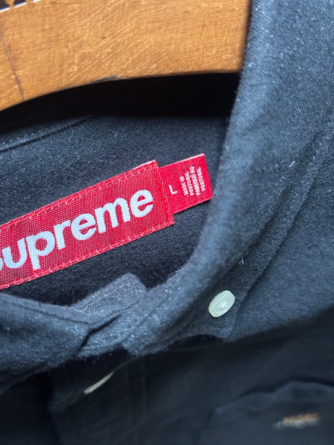 슈프림 루즈핏 플라넬 옥스포드 셔츠  상품이미지3