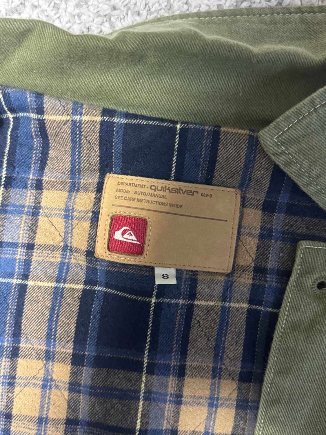 Vintage 퀵실버 자켓 S 상품이미지2