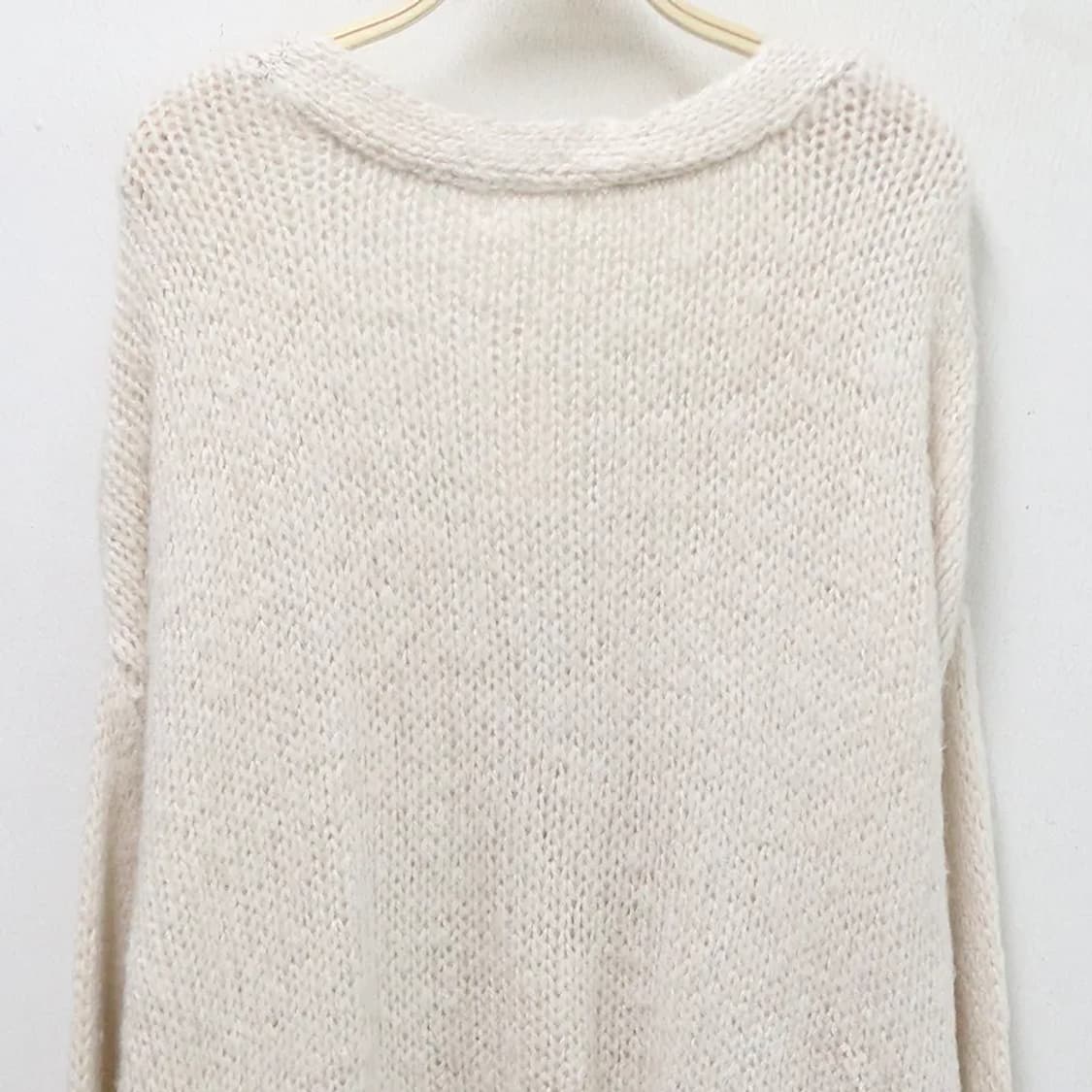 [미사용품] MYSA  롱 니트 가디건 61209 상품이미지7