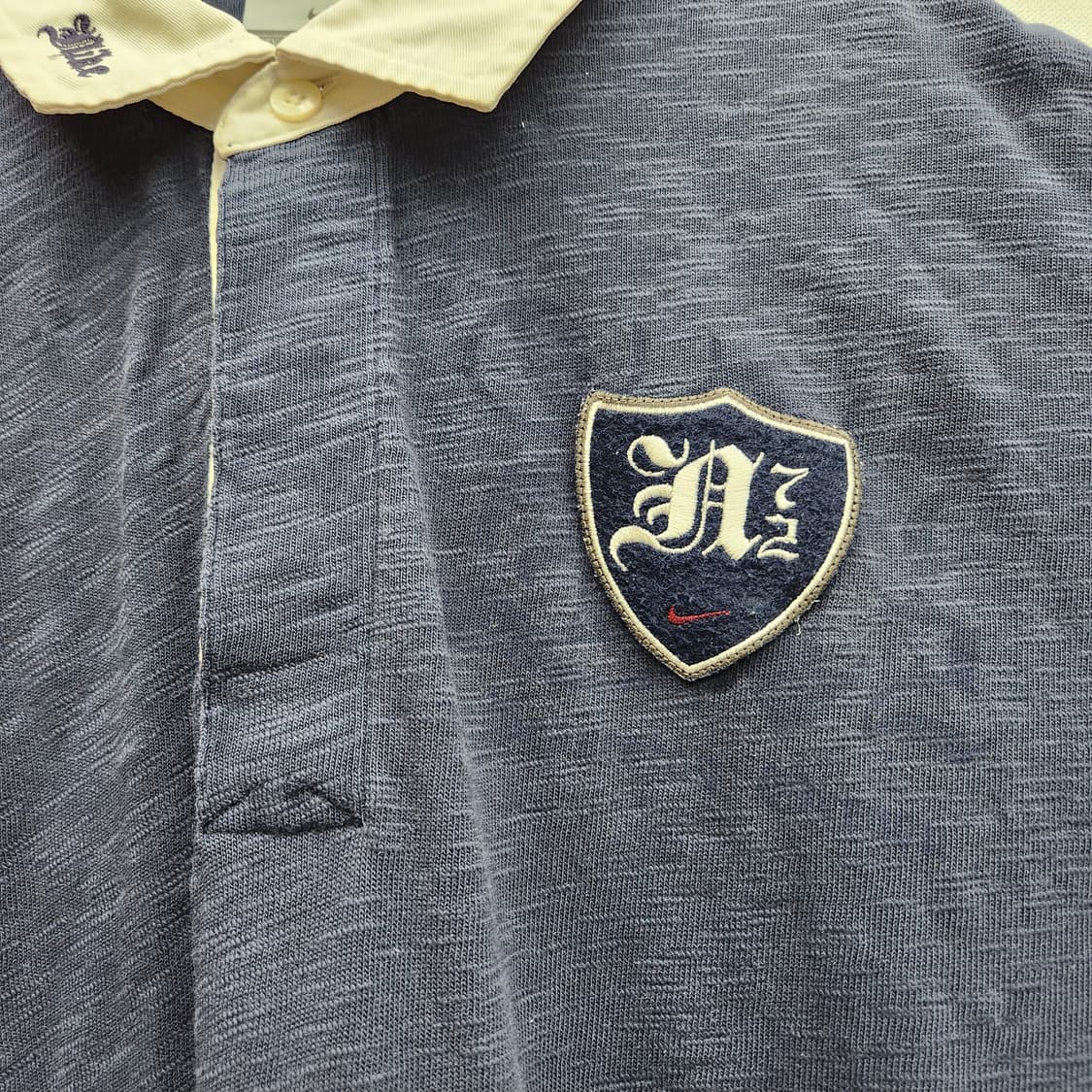 올드스쿨 나이키 로고 럭비티 등번호 반팔카라XXL(2XL) 상품이미지4