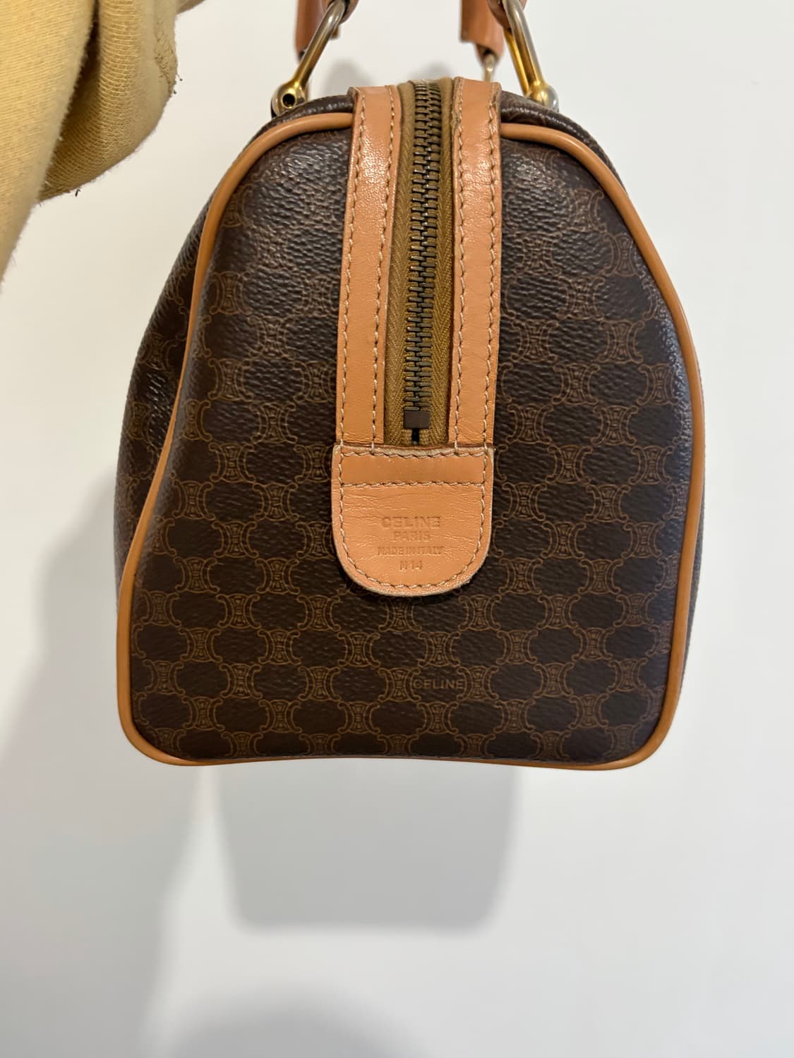 90‘s 셀린느 마카담 미니 보스턴백 상품이미지5