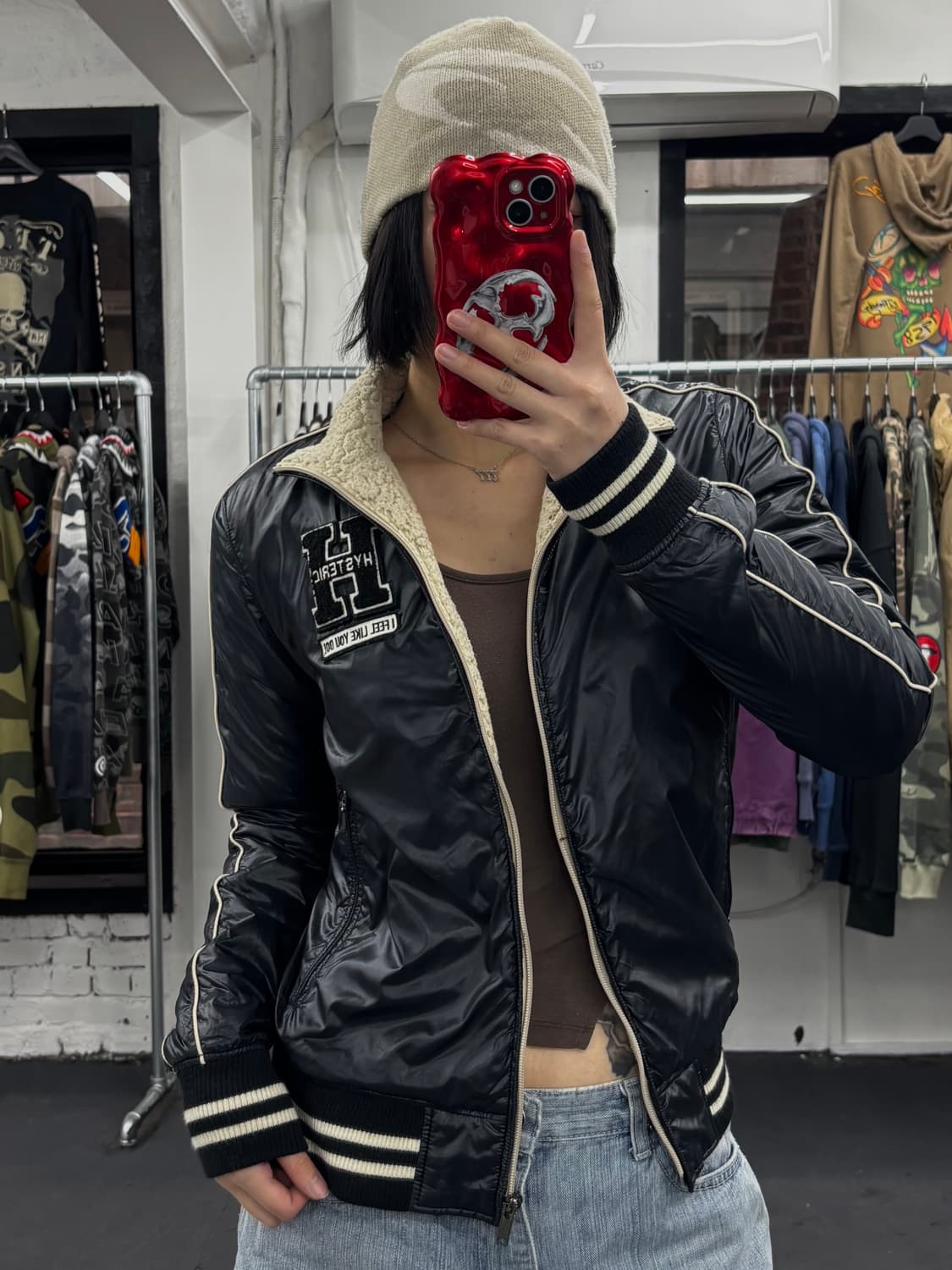 히스테릭 글래머 쉐르파 나일론 자켓 상품이미지2