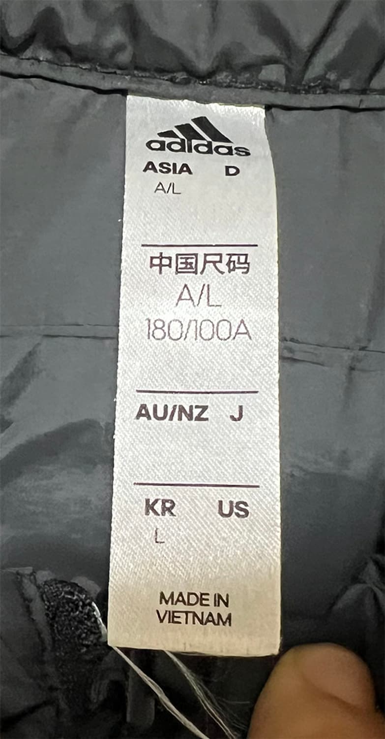 아디다스 골프 남자 경량 패딩조끼 웰론 추동 L 100 상품이미지3
