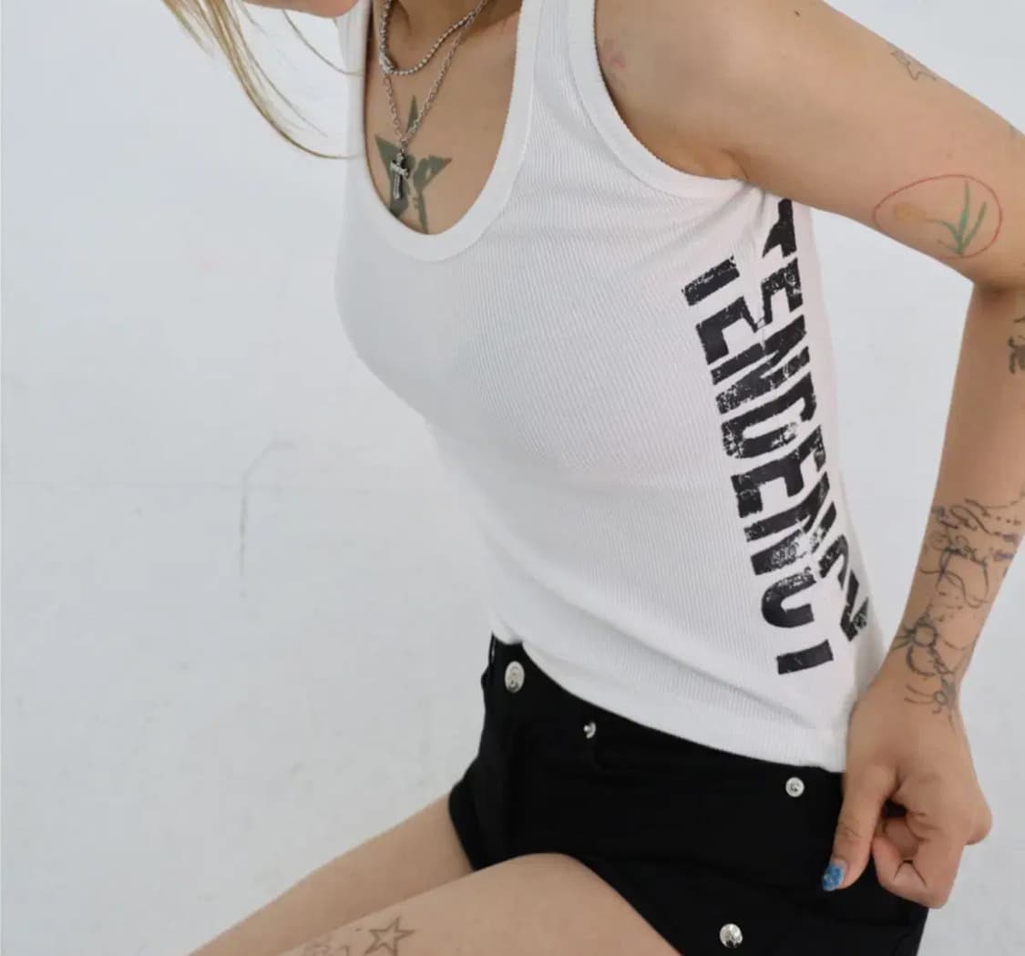 ctc TENDENCY LOGO SLEEVELESS 상품이미지2