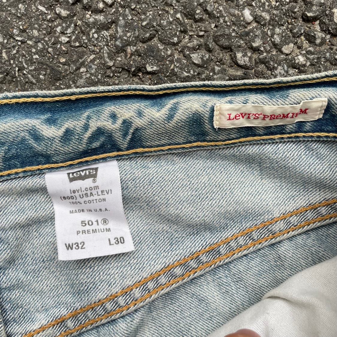 Usa 00s 리바이스 501 데님팬츠 p275 상품이미지5