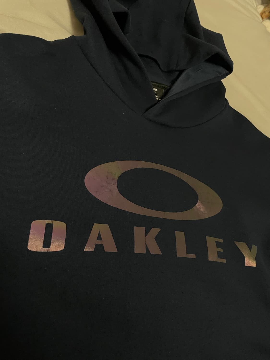 Oakley 홀로그램 프린팅 후드티 상품이미지1