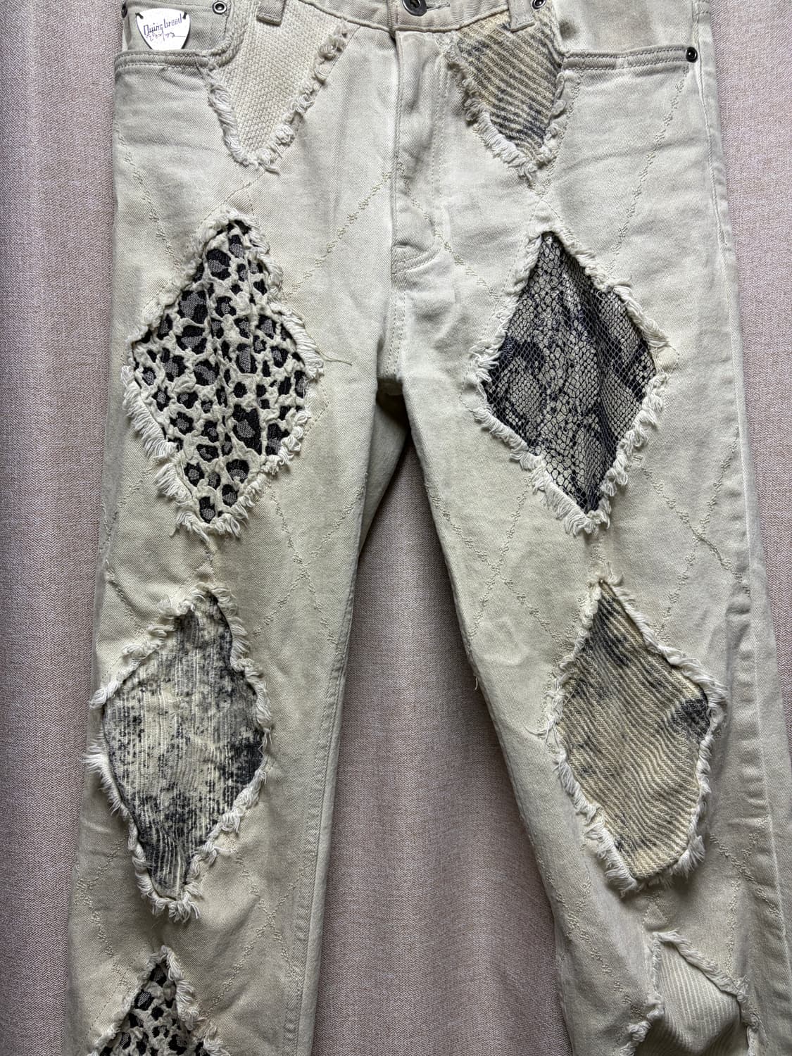 다잉브리드 패치워크 진 상품이미지2