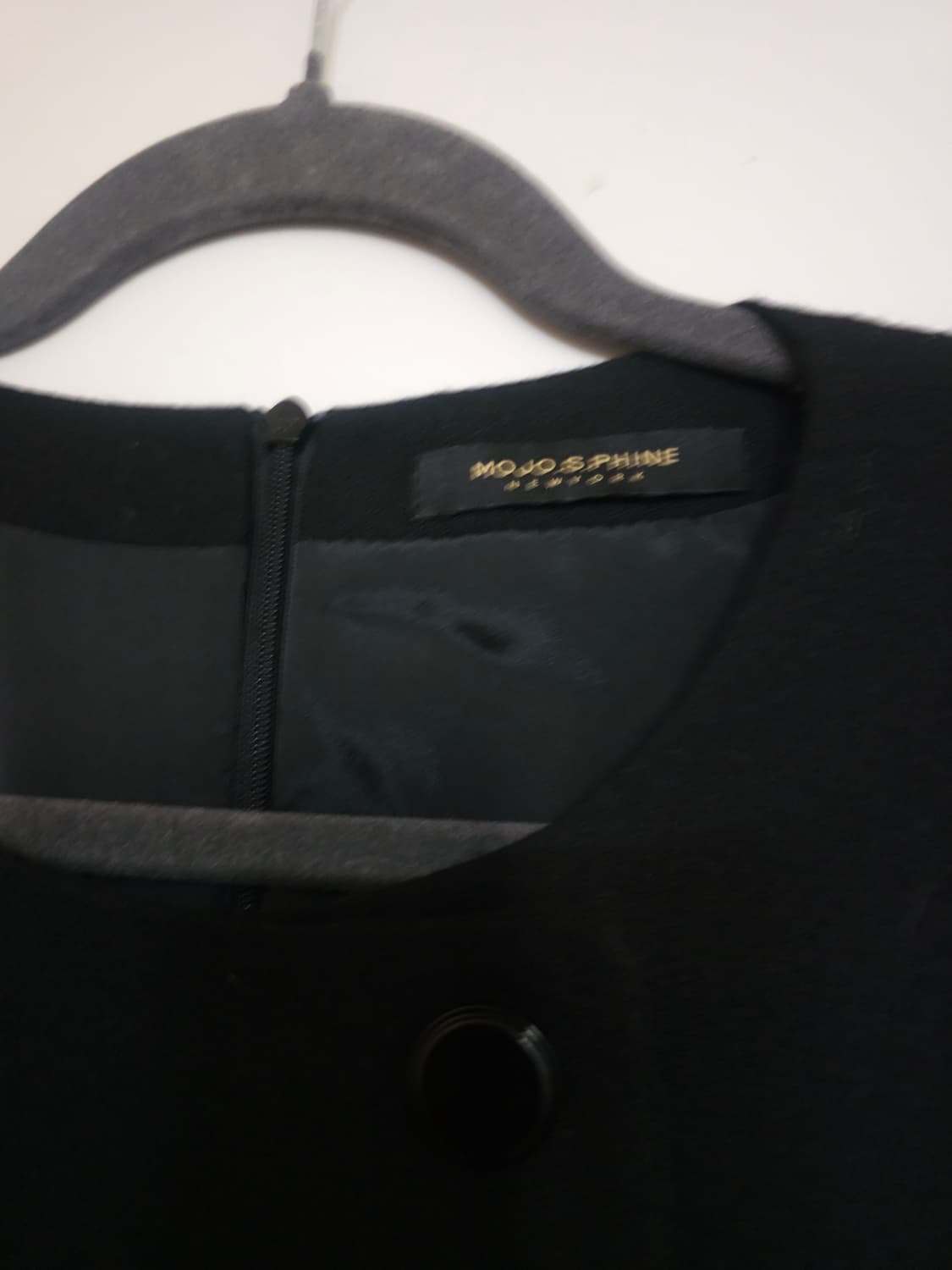 모조에스핀 울 더블버튼 원피스 상품이미지4