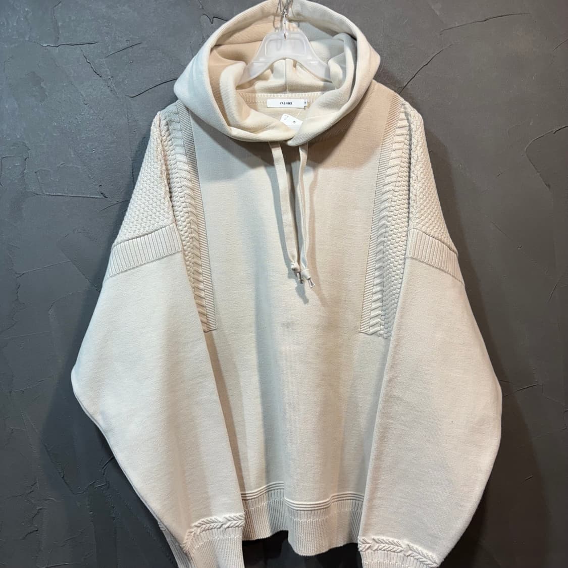 [2] YASHIKI 야시키 후드 니트 상품이미지1