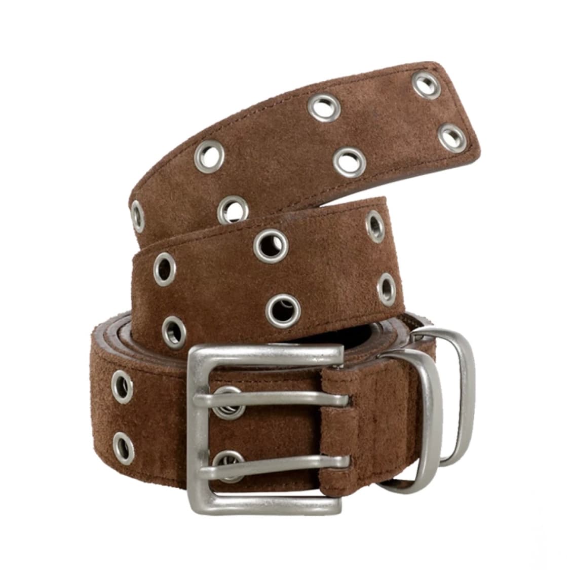 카미엔 MJD 더블 홀 벨트 스웨이드 브라운 상품이미지1