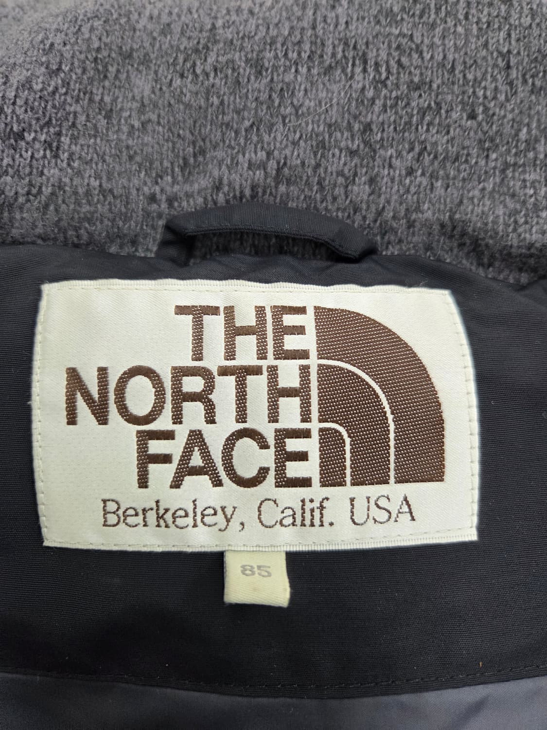 노스페이스 700 패딩 눕시 조끼 그레이 85 상품이미지5