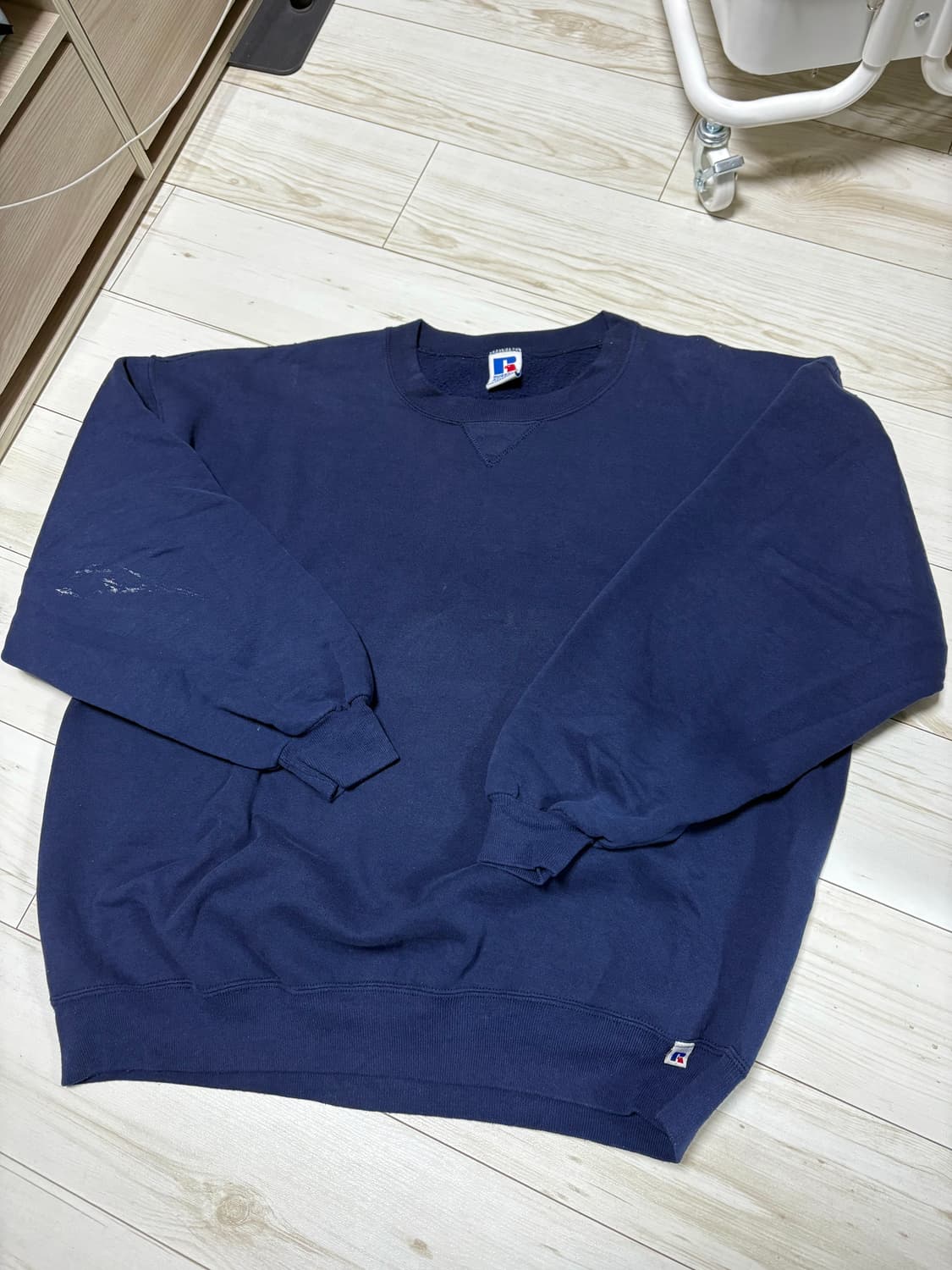 90's russell 러셀 plane sweat 네이비2xl usa 상품이미지2