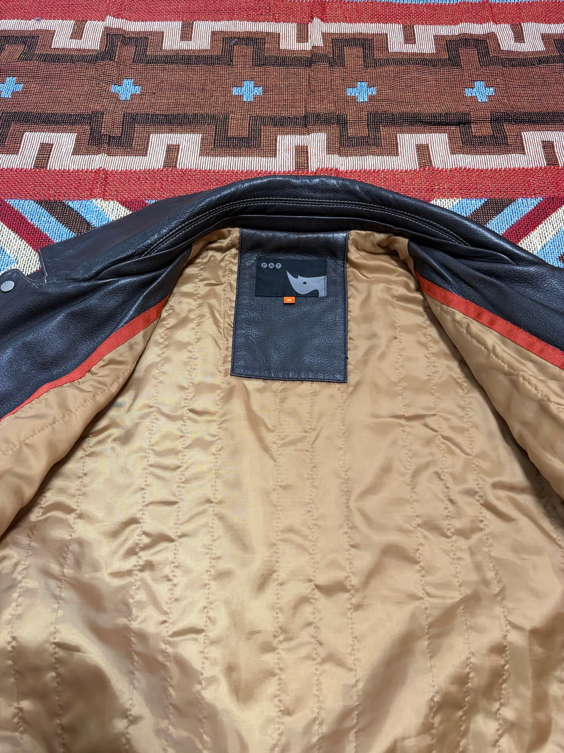 100)PAT 양가죽 자켓 다크브라운 상품이미지8