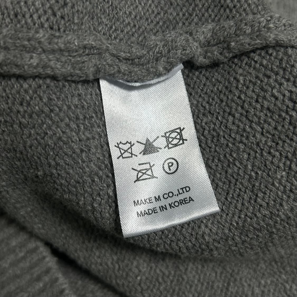 메이비베이비 디어리스트 Terrace 반팔 니트 그레이 상품이미지10