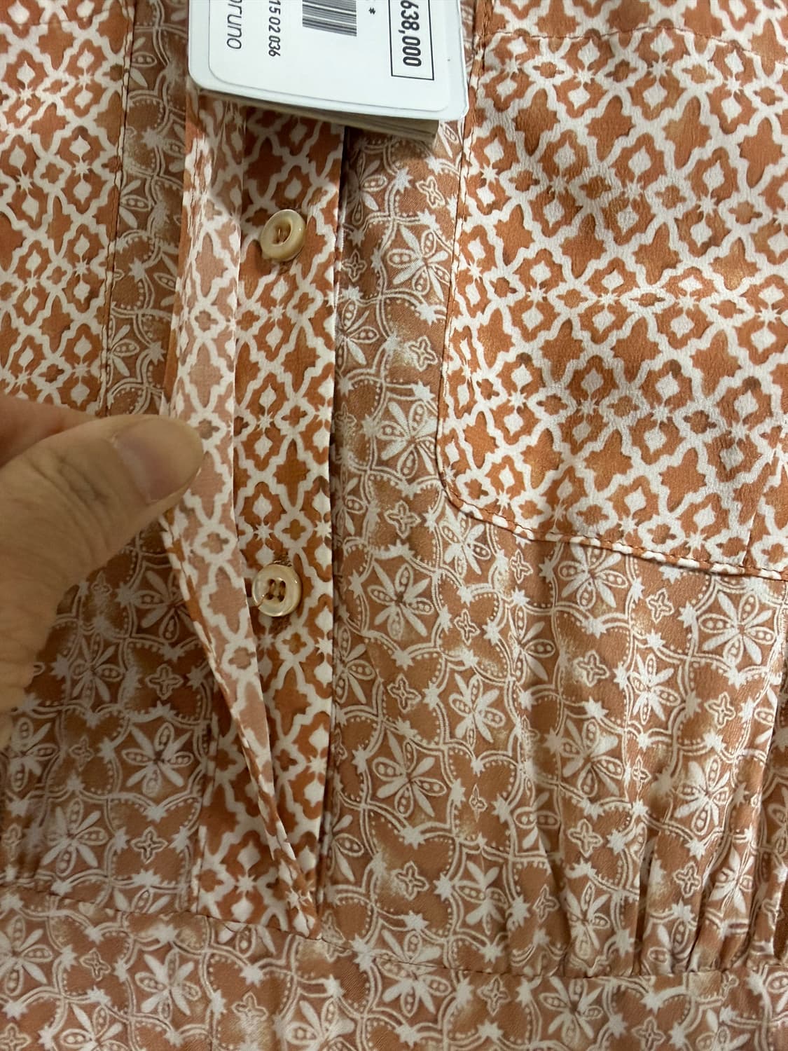 바네사브루노 아떼 셀크 원피스36 새제품 상품이미지4