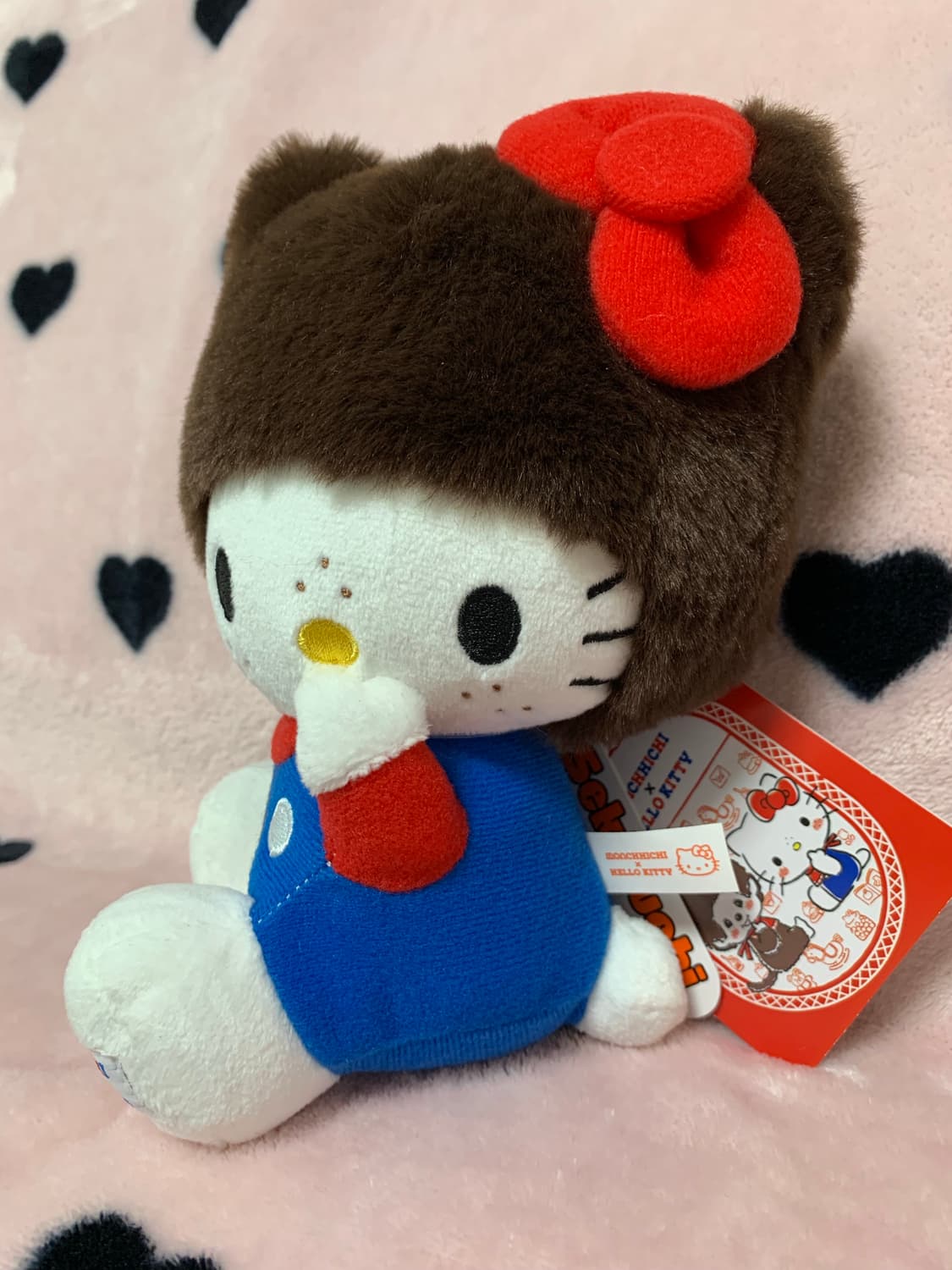 헬로키티X몬치치 50주년 한정판 인형 상품이미지3