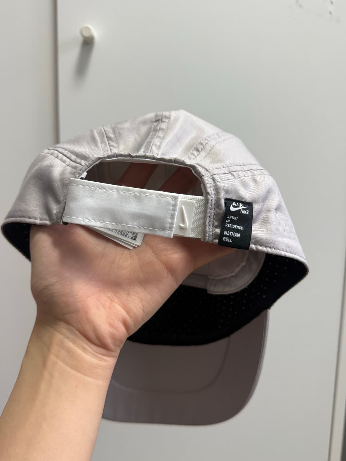 나이키 드라이핏 테일윈드 캡 그레이 상품이미지2