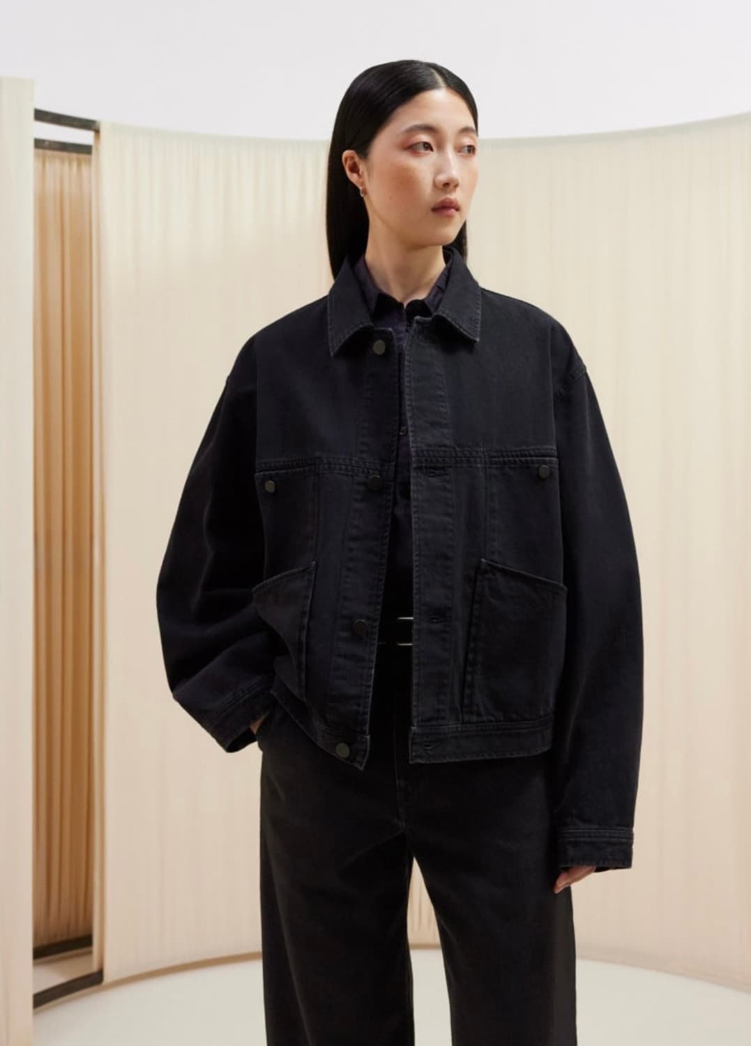 르메르 박시 데님자켓 xs 상품이미지3