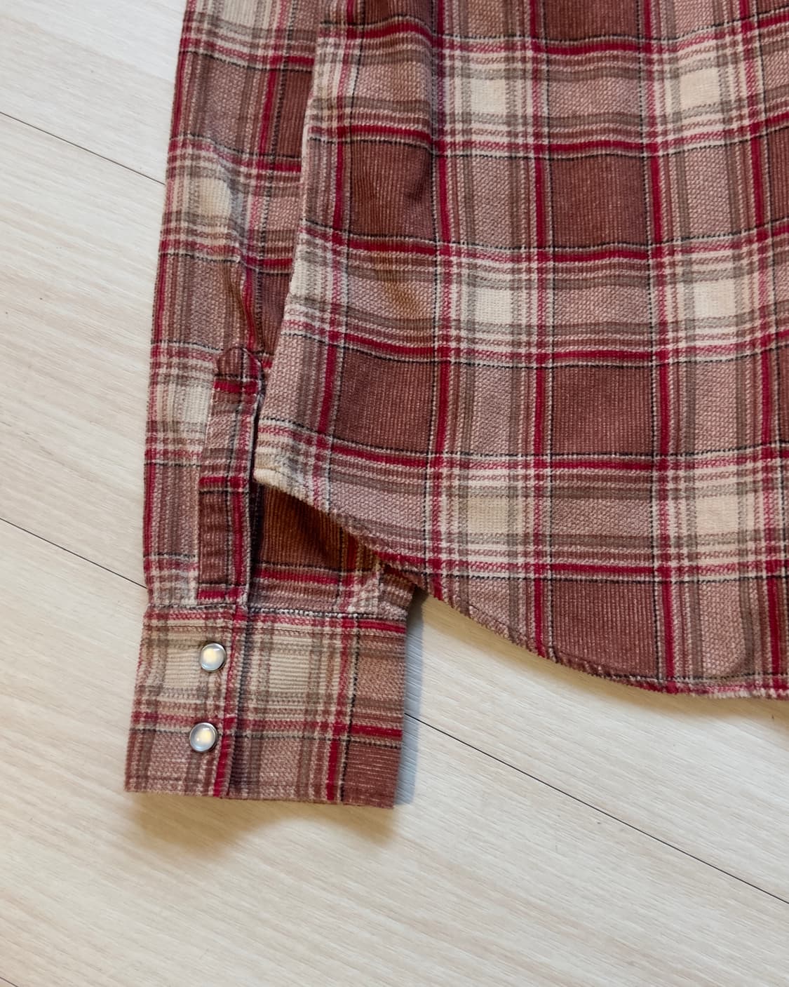 [COLZA] western check corduroy shirts 상품이미지8