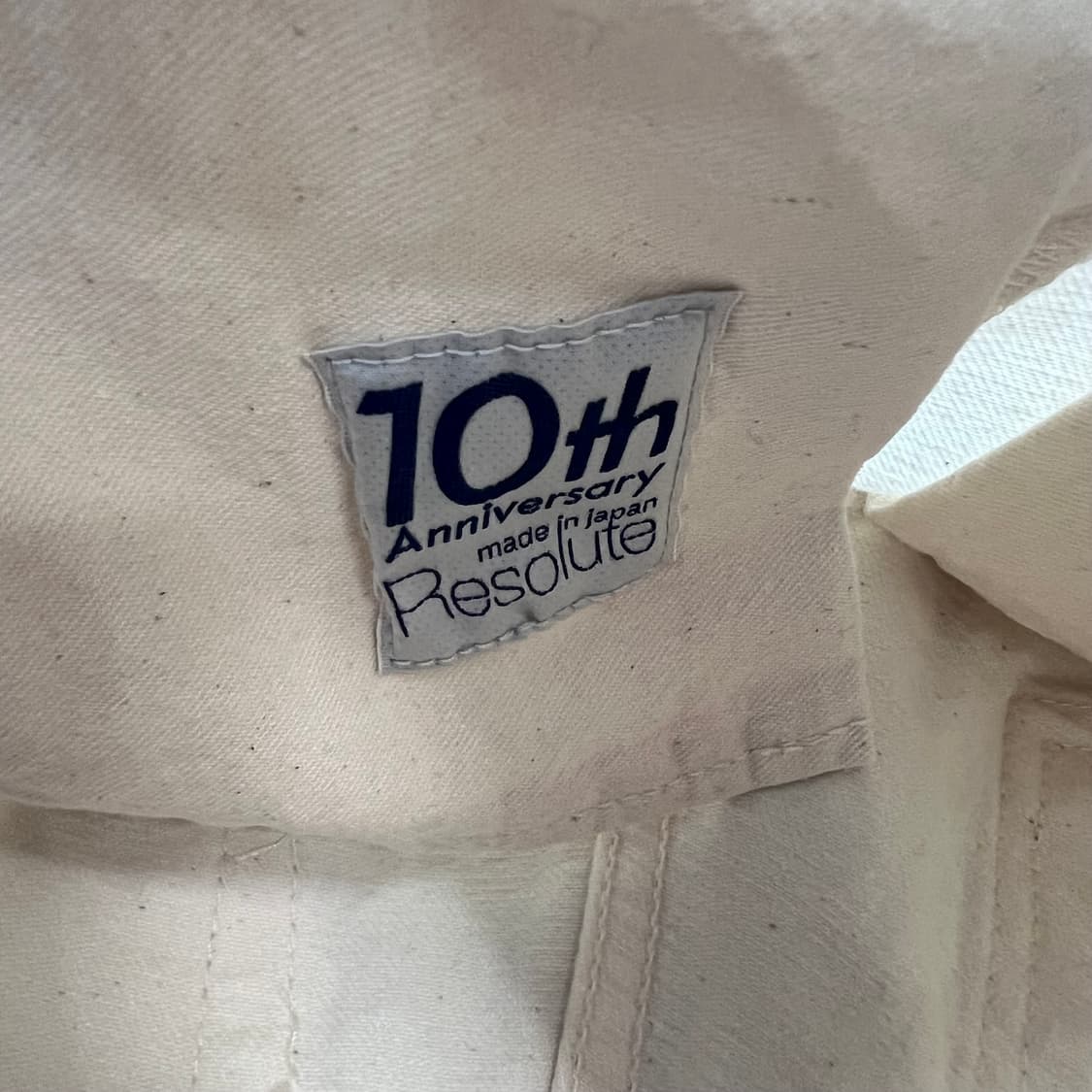 [W30L29]레졸루트 10주년 710 AA 크림 진 상품이미지9
