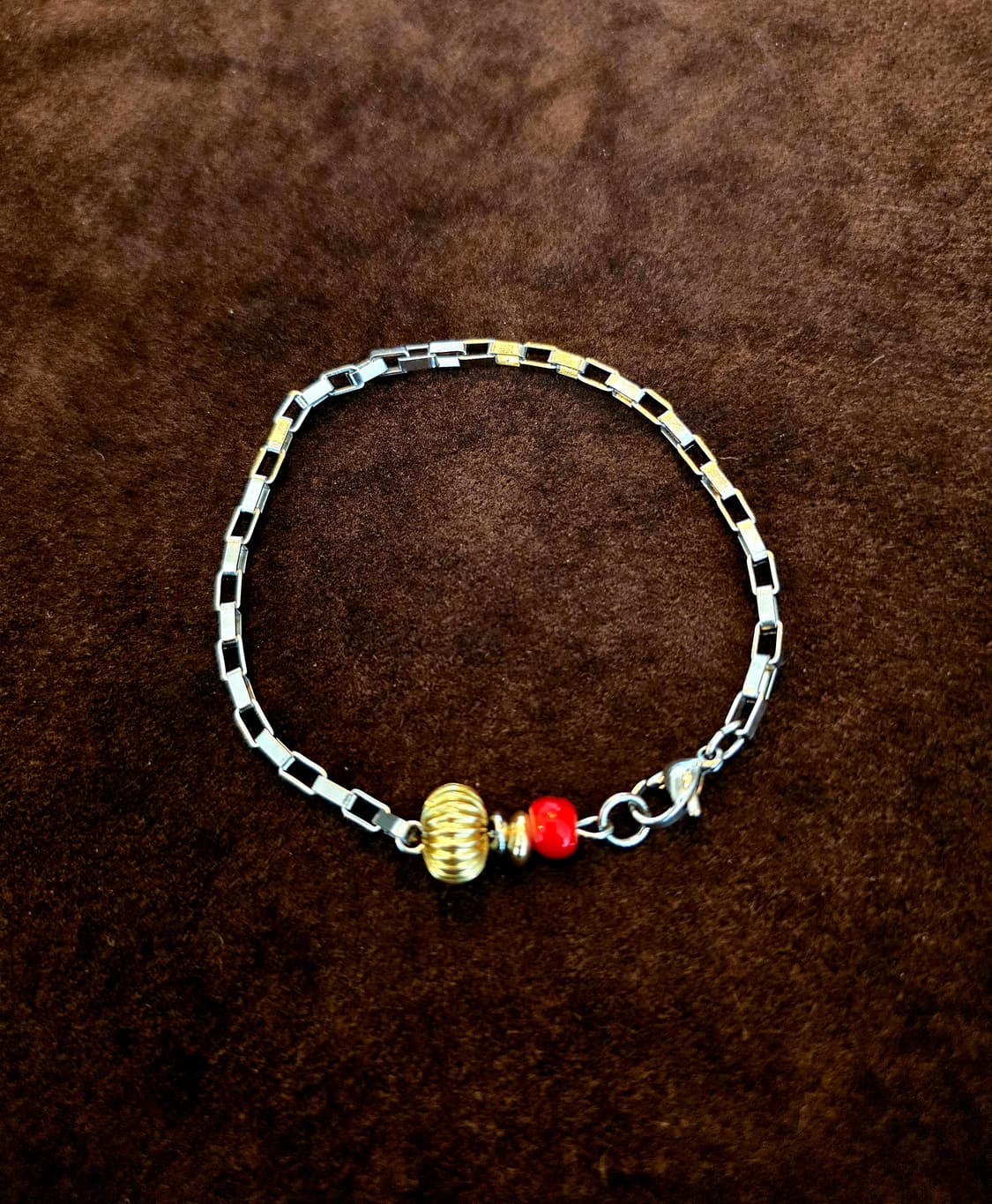 3cross  single/ 레이어드 포인트 brass 써지컬 팔찌 상품이미지4