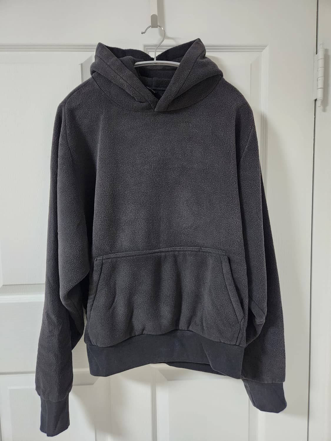 (새제품) 이지 갭 폴라 플리스 후드 블랙 L 상품이미지2