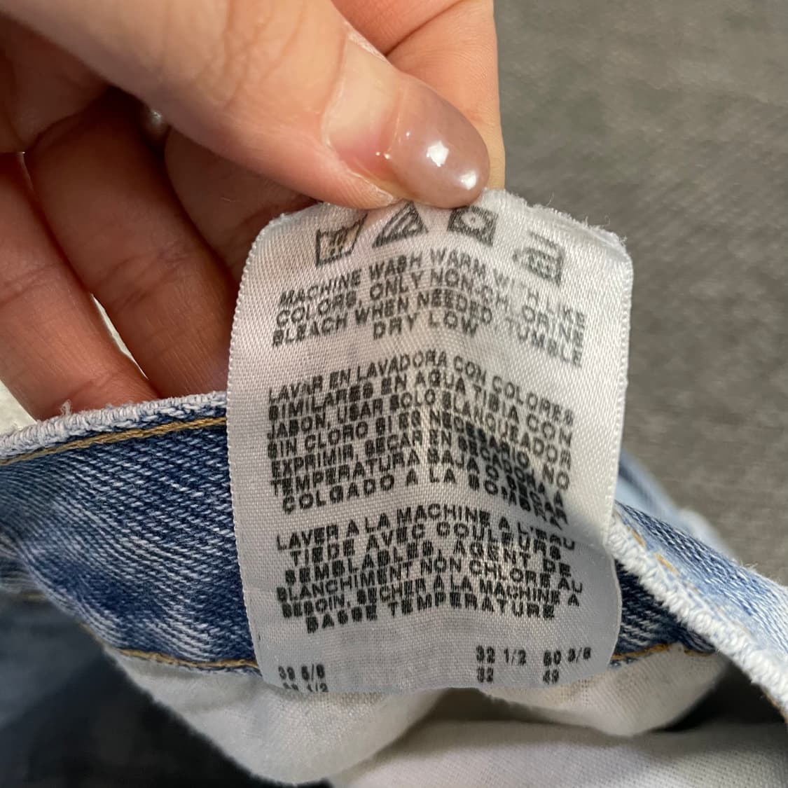 (38) C.E. SCHMIDT 연청 백카고 데님 팬츠 상품이미지7