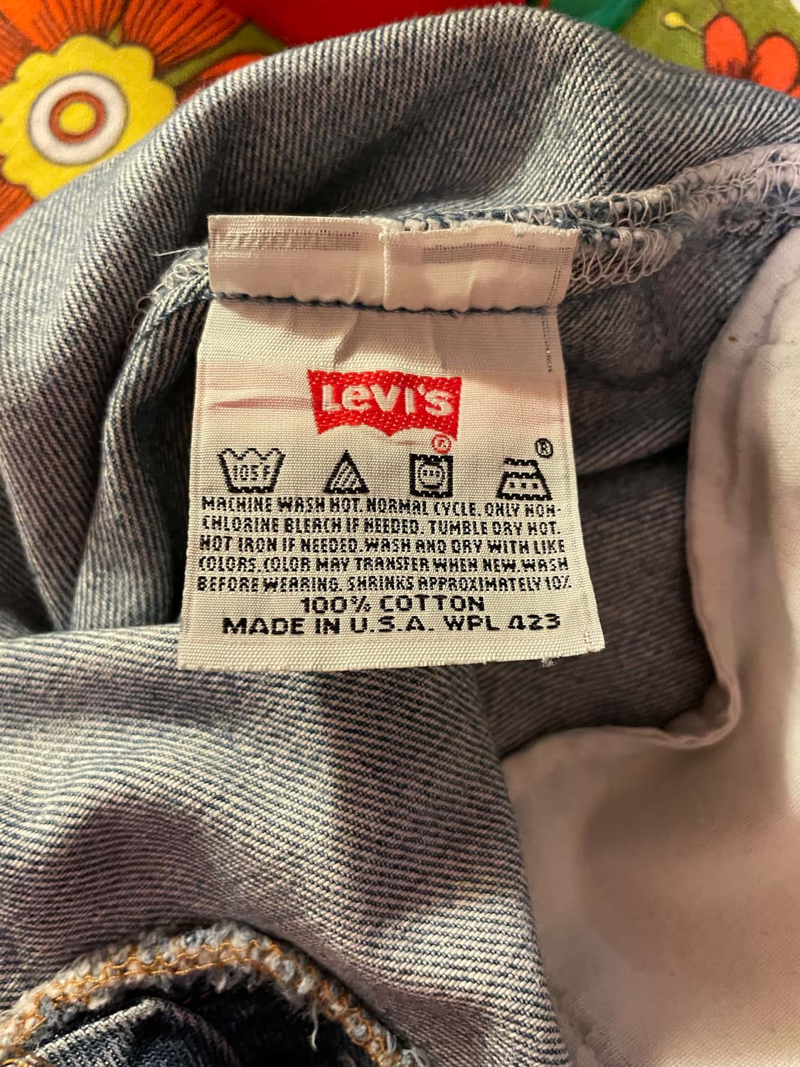 1990’s Levi’s 501xx Denim Made In USA 상품이미지10
