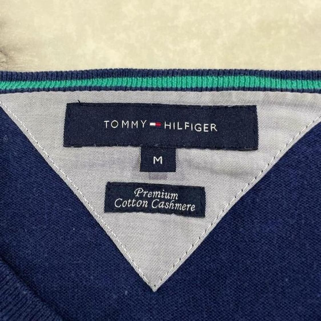 타미힐피거 브이넥 니트 (M)   상품이미지4