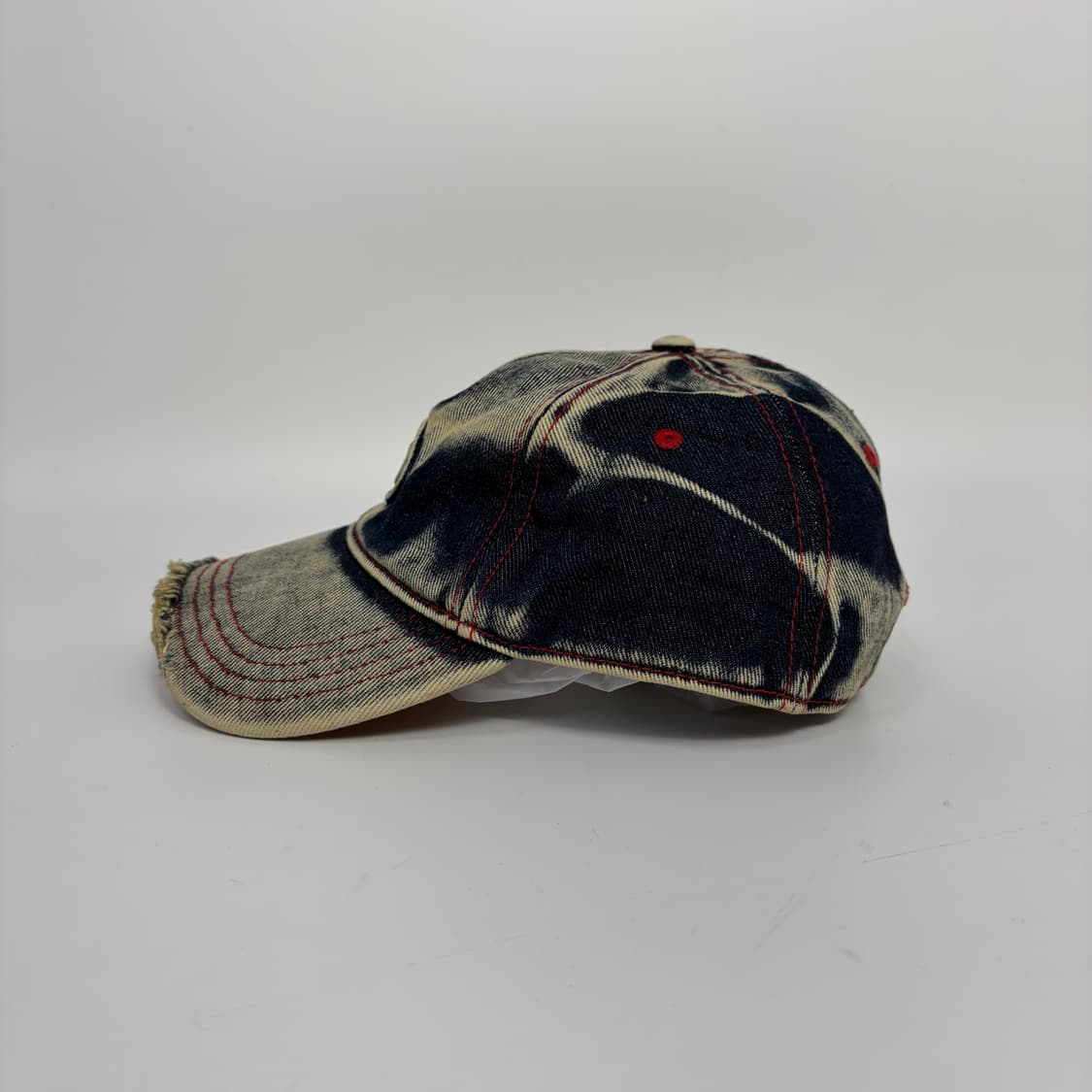 디젤 c-세이몬 트리티드 데님 볼캡 모자 상품이미지3