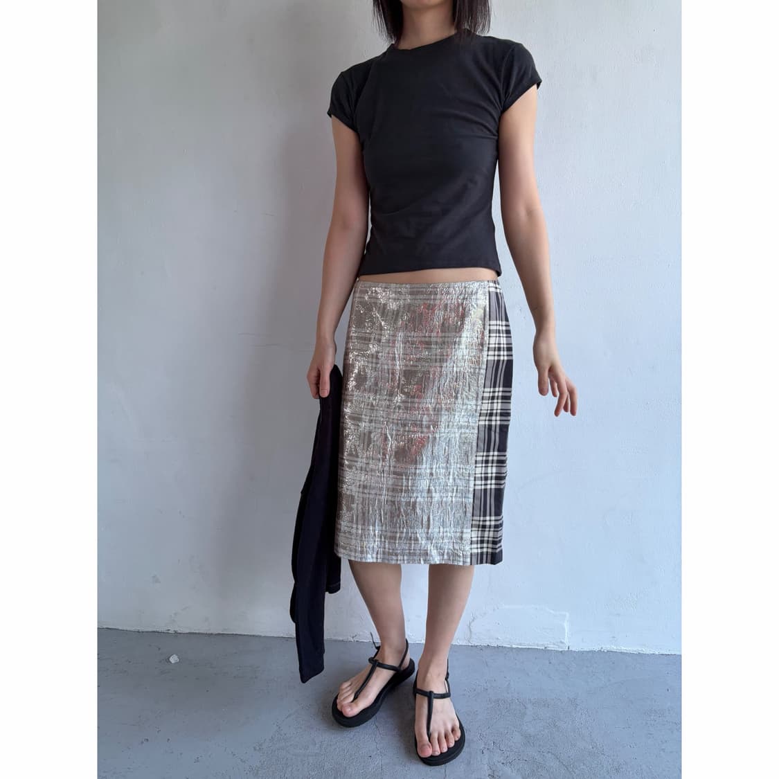 no.182. dries van noten skirt / Sz 38  상품이미지3