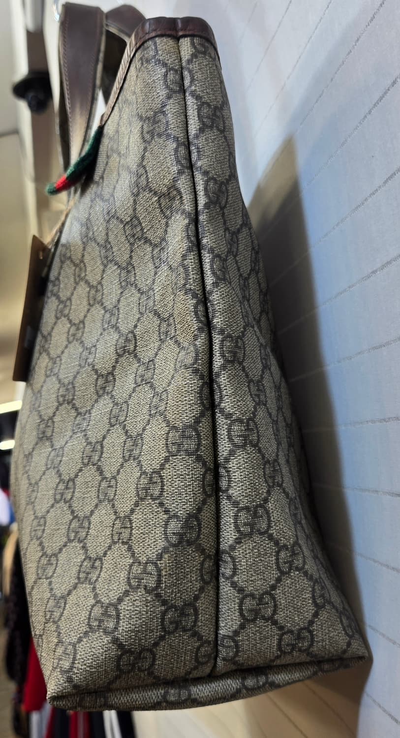 구찌 GG 로고 토트백 브라운 상품이미지6