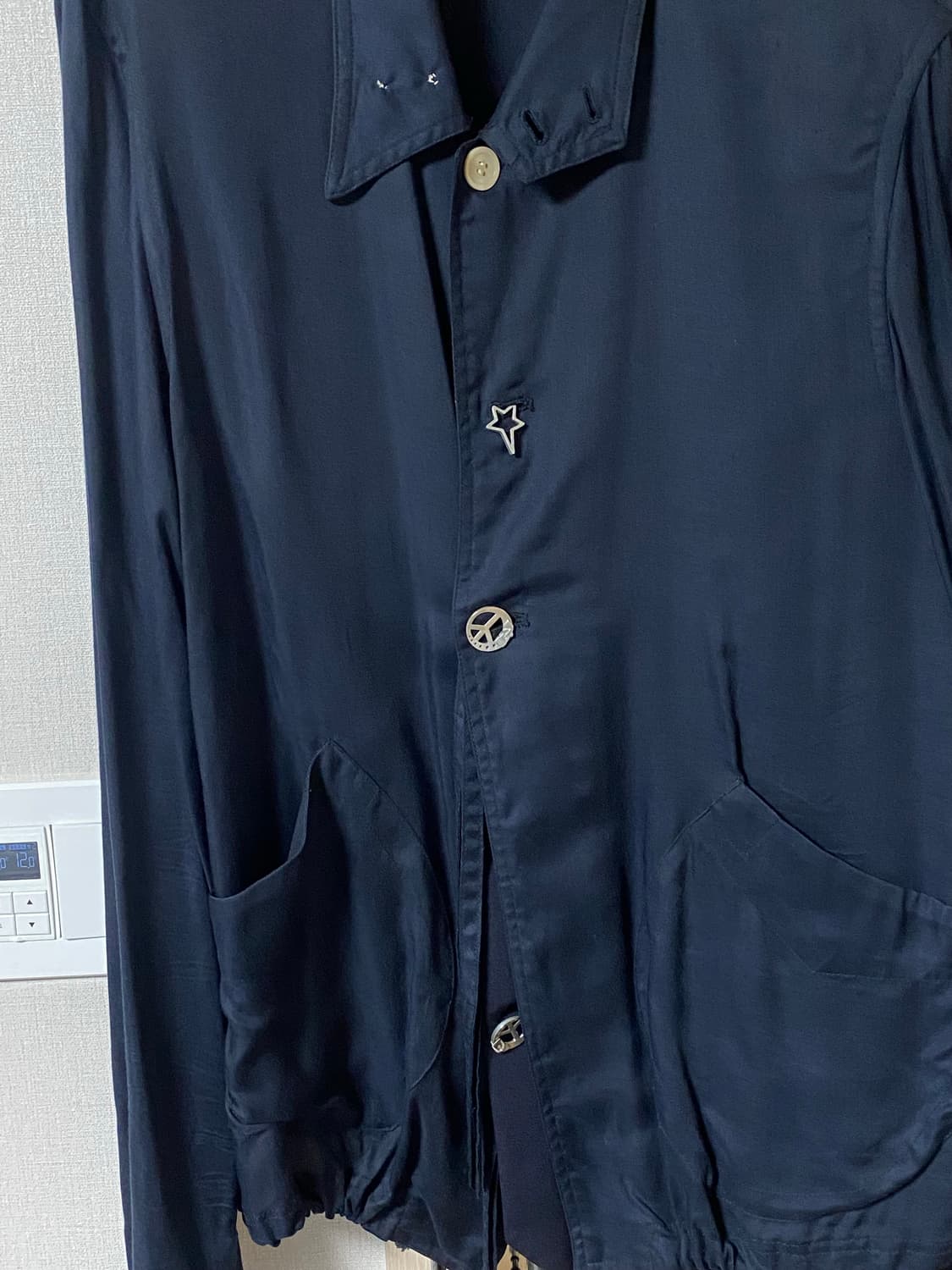 Bed jw ford 별버튼 레이어드 자켓 2사이즈 상품이미지4