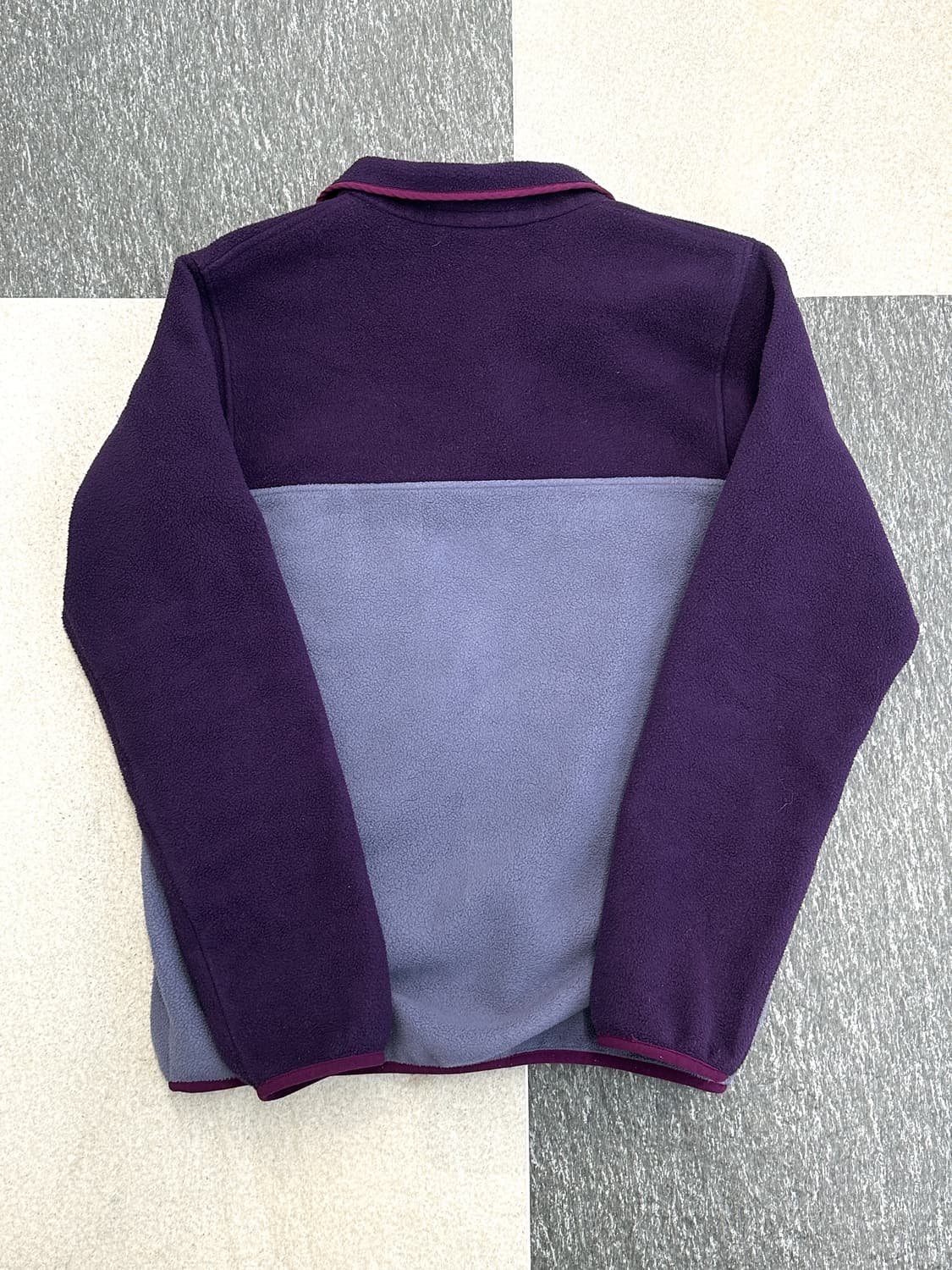 파타고니아 신칠라 퍼플 스냅 플리스  상품이미지7