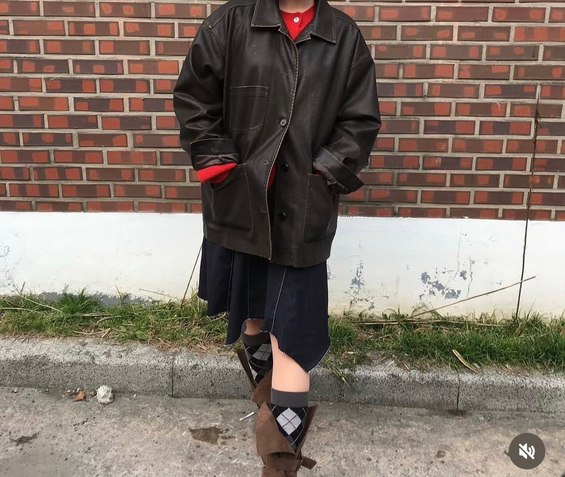 파르티멘토 레더 자켓 상품이미지3