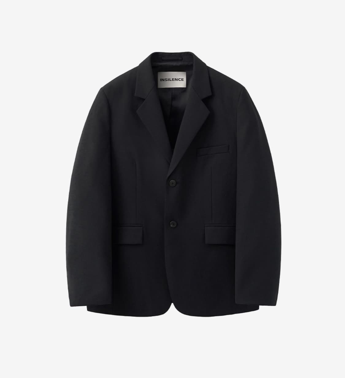 (L) 인사일런스 오버사이즈 울 블레이저 BLACK 상품이미지1