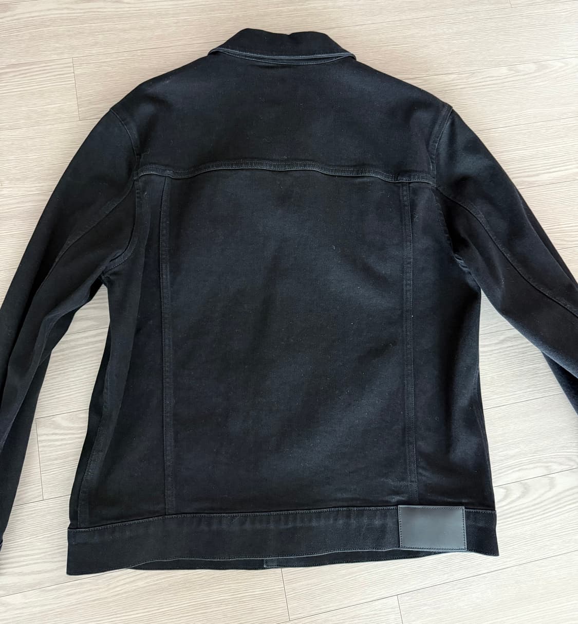 띠어리 데님자켓 블랙 L사이즈 상품이미지3