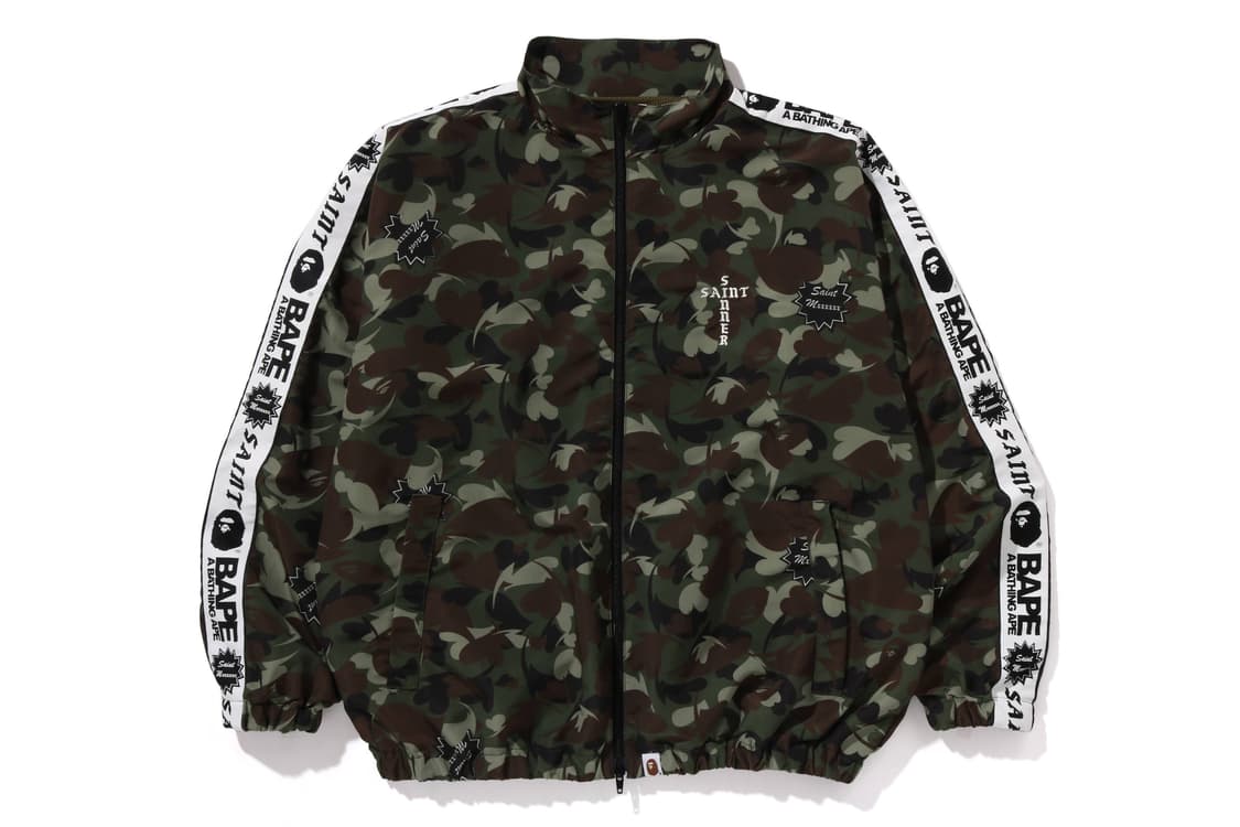 [판매] 베이프 세인트미카엘 BAPE SAINT Mx6 트랙집업 자켓 상품이미지1
